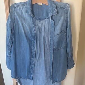 Cloth & Stone Chambray Button-Up